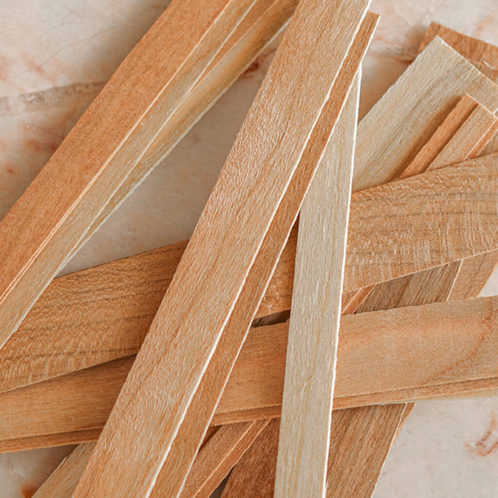 Wooden wick Crackling Candlemaster