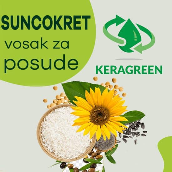 suncokretov vosak za posude