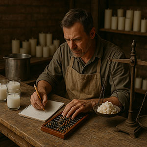 Kalkulator voska za sveče