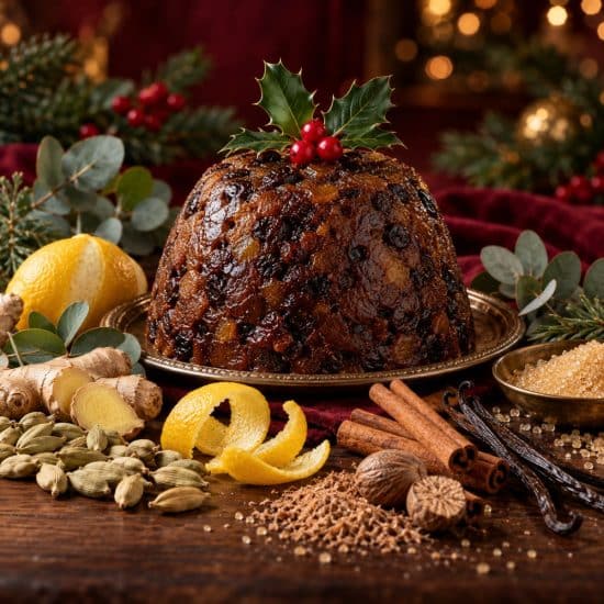 Christmas pudding miris za sveće