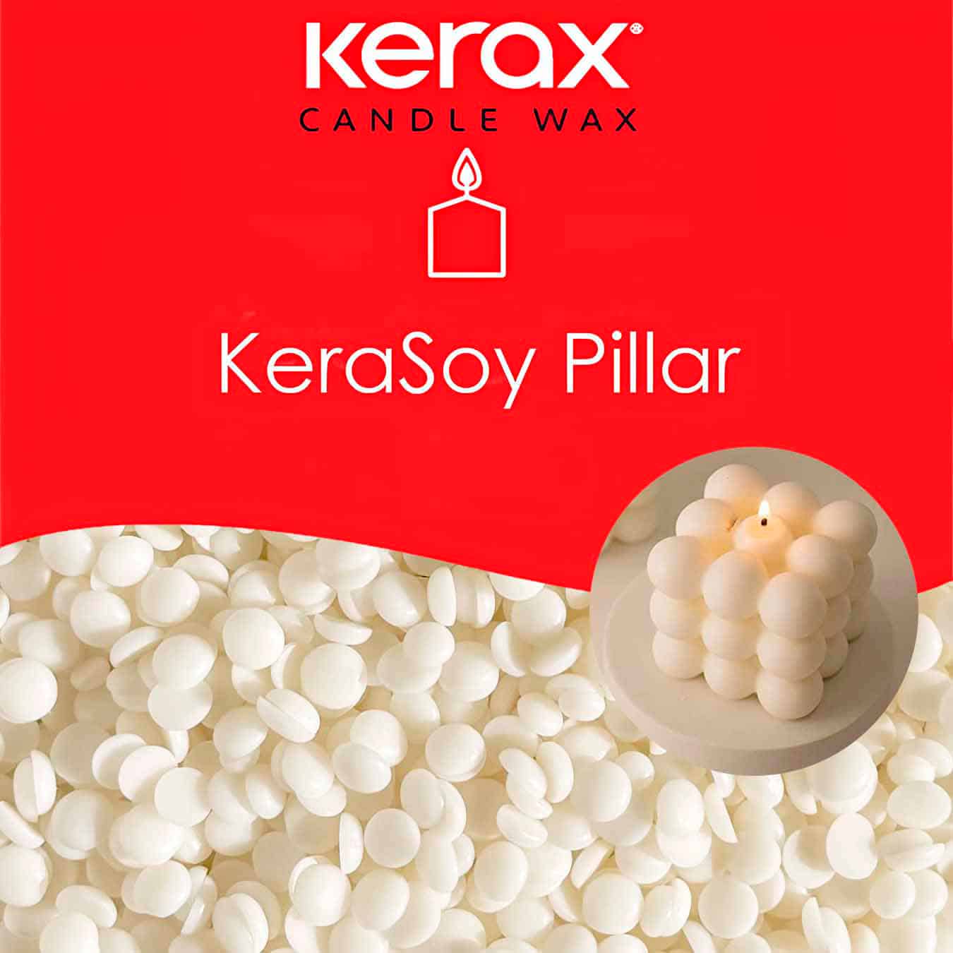 KeraSoy Pillar - sojin vosak za kalupe