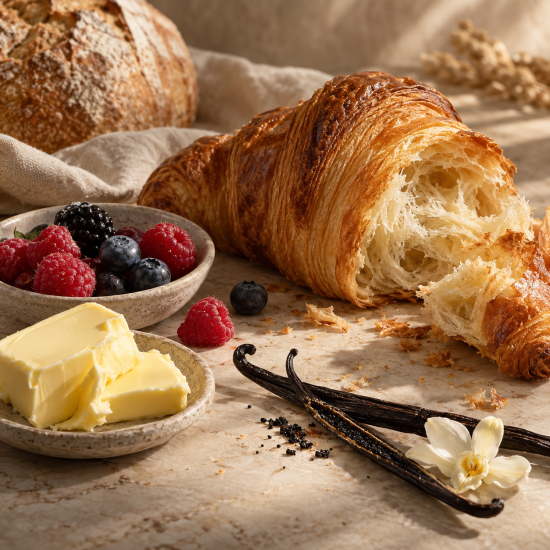 Croissant miris za sveće